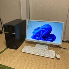 iiyama デスクトップパソコン セット　windows11　...