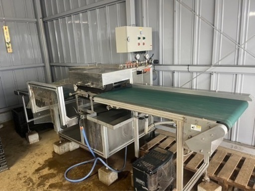 ニラ　そぐり機