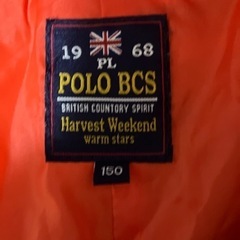 poloキルティングジャケット 150【お値下げしました】の画像