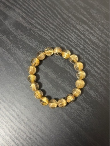 ルチルクォーツ　ブレスレット