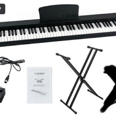 88鍵盤　電子ピアノ　キーボードスタンド　ペダルセット