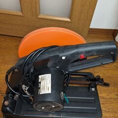 現在取引中。高速切断機　切断機　金属カッター　DIY 電動工具　レヂトン新品砥石付の画像