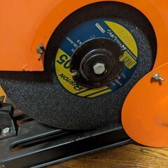 現在取引中。高速切断機　切断機　金属カッター　DIY 電動工具　レヂトン新品砥石付の画像