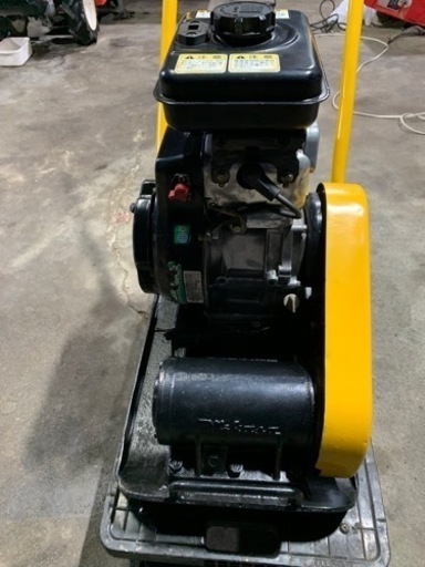 MIKASA バイブロプレート MVC-60Vガソリンエンジン プレートコンパクター ランマ 転圧機 舗装 古品 動作良好 。。