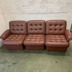 オールドカリモク 5ピース セパレート ソファセット 5P 応接セット 5人