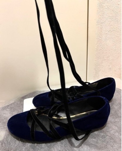 【引越し準備中、2/11まで出品】ランバン バレエ フラットシューズ (Size 38.5)