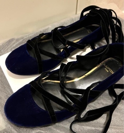 【引越し準備中、2/11まで出品】ランバン バレエ フラットシューズ (Size 38.5)