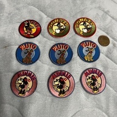 【昭和レトロ】ディズニーシールワッペン9枚
