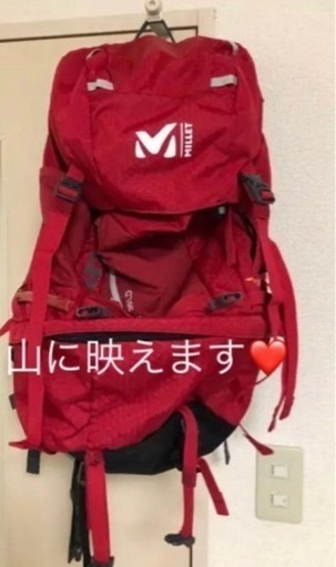 ミレーの赤のリュックサック⭐️