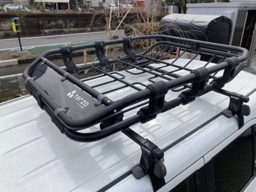 TERZO ルーフバスケット　ルーフラック　ea310 外寸：1050mm×1320mm×220mm