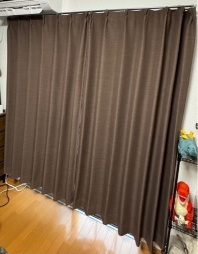 DCM製品 カーテン 幅100 高さ約180cm