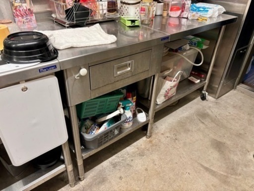 【2月29日まで】調理台3点セット