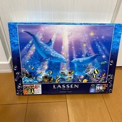 【取引中】ラッセン　イルカ　ジグソーパズル