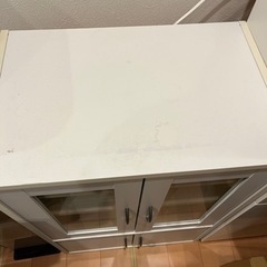 ニトリ食器棚（小さい）の画像