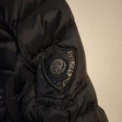 DIESEL メンズ ダウンジャケット 黒 sizeＬの画像