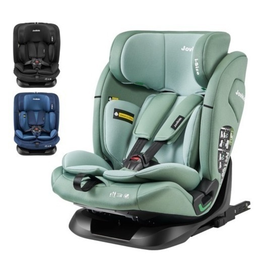 チャイルドシート ISOFIX、 i-Size R129適合 76-105cm(グリーン)