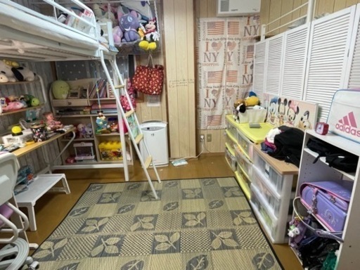 デスク付きロフトベッド