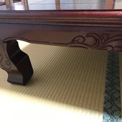 折り畳みできる座卓の画像