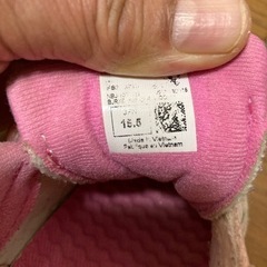 【価格down】女児用スニーカー　ニューバランスの画像