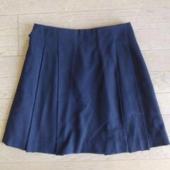 UNIQLO 160 式服  スカート ネイビーブラック 制服 女性 JK 女子 フォーマル の画像
