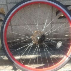 自転車の車輪