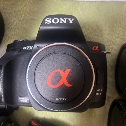 SONY  α230 レンズ、ケースセット