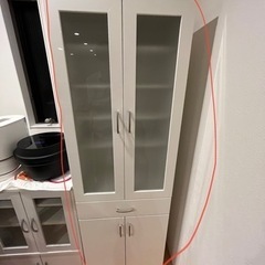 【引取手確定】ニトリ　食器棚（大きい）