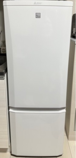 三菱冷蔵庫冷蔵冷凍庫 2ドア 2020年製 168L