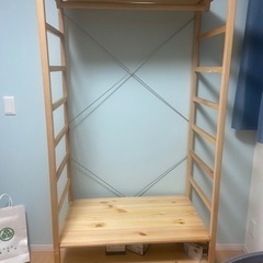 MUJI無印良品　ハンガーラックの画像