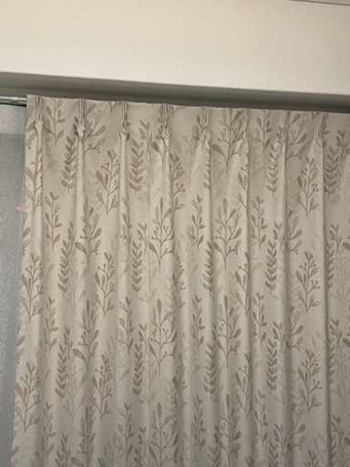【美品】ニトリ カーテン W220×H198