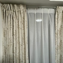 美品】ニトリ カーテン W220×H198