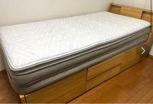 シングルベッド＋マットレス