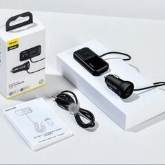 バセウスBluetooth AUX FM トランスミッタ 2xU...