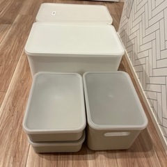 スタンダードプロダクツ　R30ボックス大小ケース４個の画像