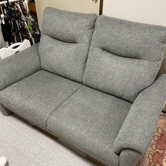 【引取り決定】ニトリ　二人がけソファ