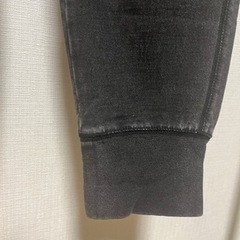 GUジーユー ウィメンズ　デニムライクスウェットジョガーパンツ　中古品の画像