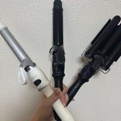サロニア　ヘアアイロン　コテ