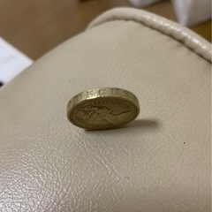 古銭　レアイギリスの1ポンドの画像