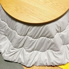 フリースこたつ掛け布団 円形 直径205cm