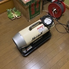 《譲渡完了》作業場や倉庫で使うジェットヒーターの画像