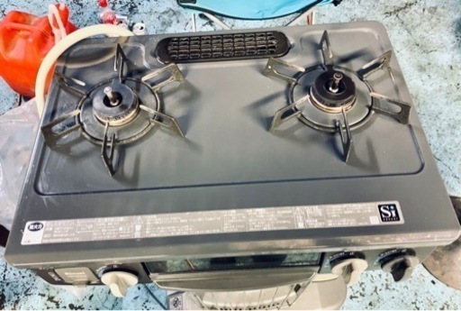 TOSHI ガスコンロ ほぼ新品、メンテナンス良好
