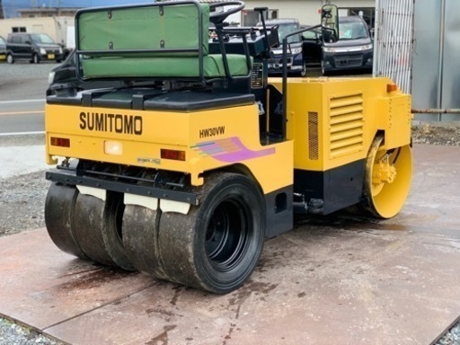 住友建機 HW30VW 振動ローラー ロードローラー コンバインド振動ローラー SUMITOMO 中古　全国陸送可能 下取りOK　