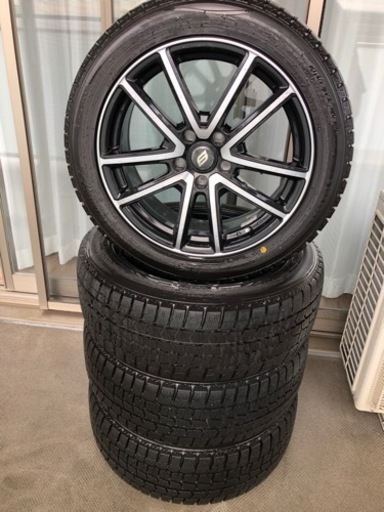 225/50R18 スタッドレスタイヤ+タイヤホイール4本セット