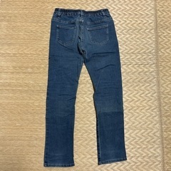 女児150 ジーンズ　ストレッチ素材　美品の画像