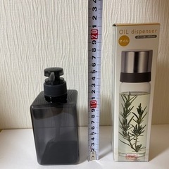 ハンドポンプソープ&オイル差しセットの画像