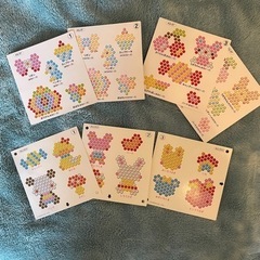 アクアビーズ詰め合わせセット　兄弟姉妹にもの画像