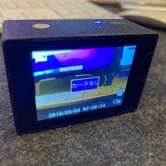 アクションカメラ　難ありの画像