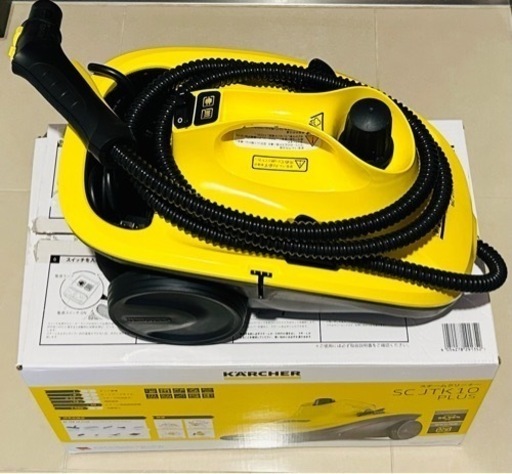 新品　KARCHER ケルヒャー　スチームクリーナー SCJTK10 PLUS 新品未開封】ケルヒャースチームクリーナーSCJTK10 PLUS