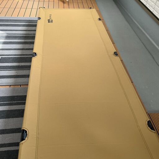 WAQ 2WAY フォールディング コット ＆ インフレーターマット　8センチ