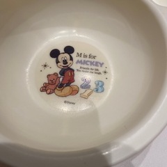 ミッキーマウス ランチプレートの画像